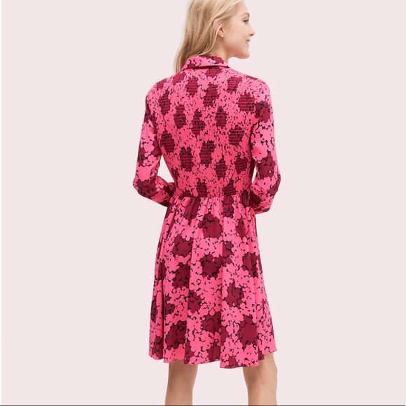 Kate Spade Bubble dot smoked dress - Picture 3 of 5